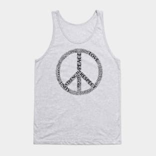 Peaceful Words Tank Top